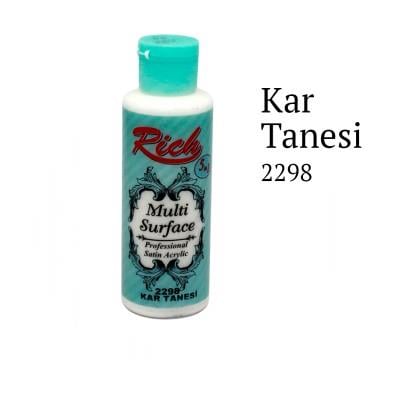 Rich Multi Surface 2298 KAR TANESİ Akrilik Boya 120cc