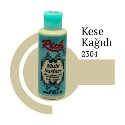Rich Multi Surface 2304 KESE KAĞIDI Akrilik Boya 120cc
