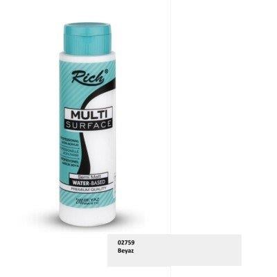 Rich Multi Surface 500cc Akrilik Boya 02759-Beyaz