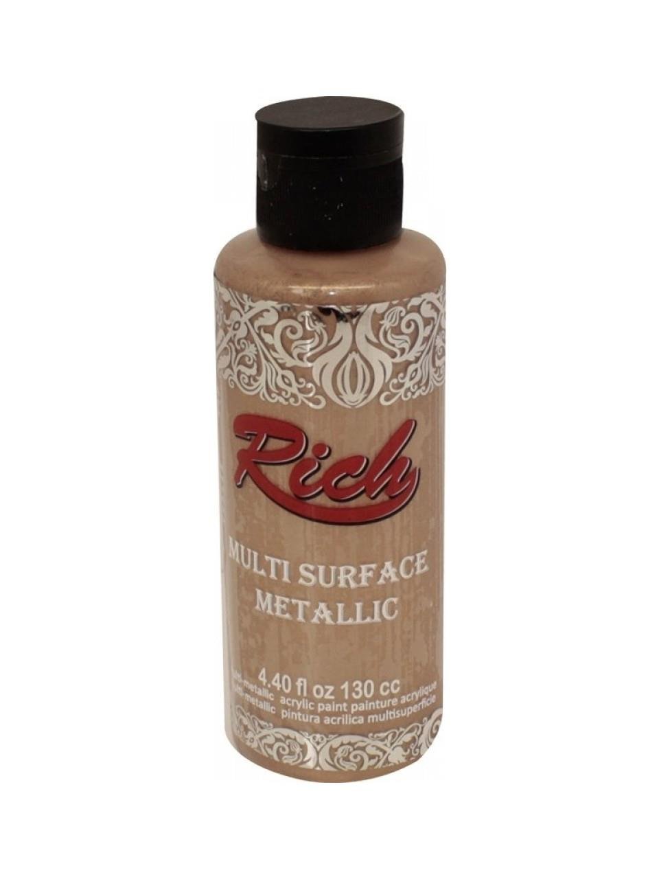 Rich Multi Surface Metalik Boya 130 Cc Pudra Pembe 6530