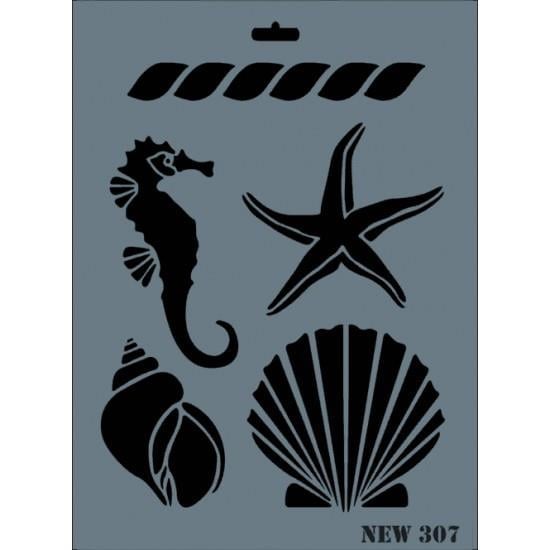 Rich NEW 307 Stencil 24X32 cm