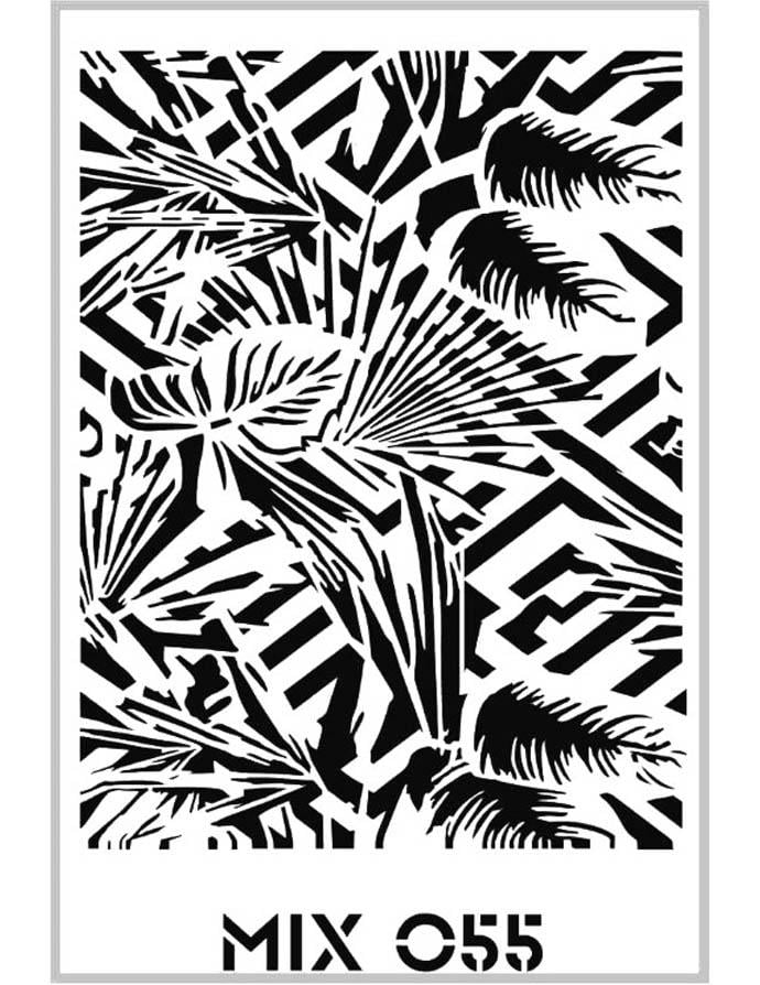 Rich Stencil - 33 x 48 cm - Mix 055
