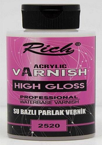 Rich Su Bazlı Parlak Vernik 120ml 01676