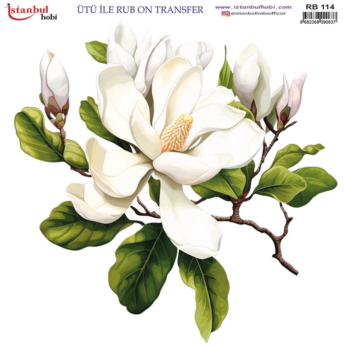 ÜTÜ İLE RUB ON TRANSFER RB 114  30 X 30 cm