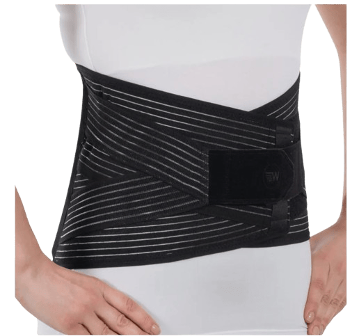 Lumbosakral Korse 26cm Siyah Kumaş