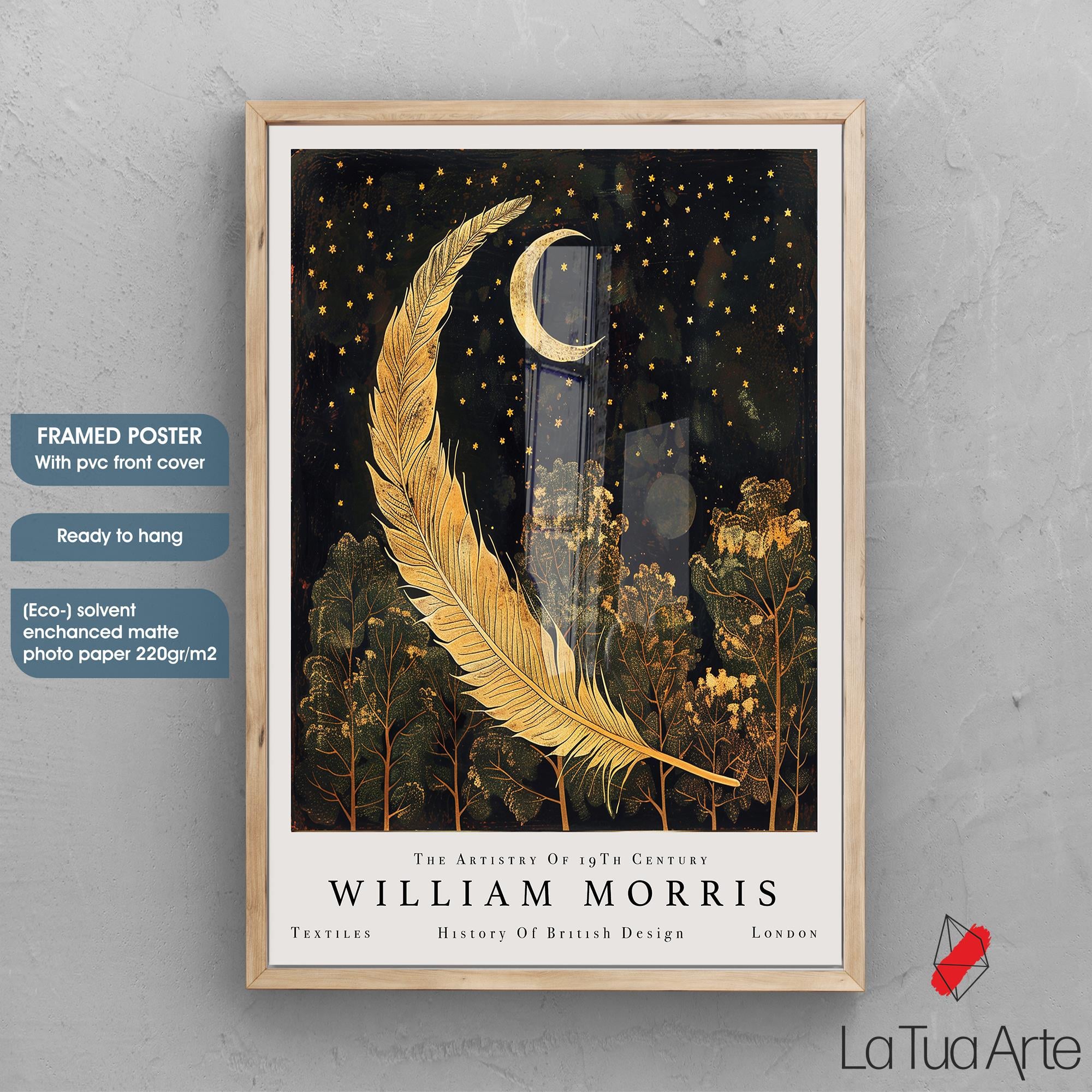 3'lü William Morris Gece