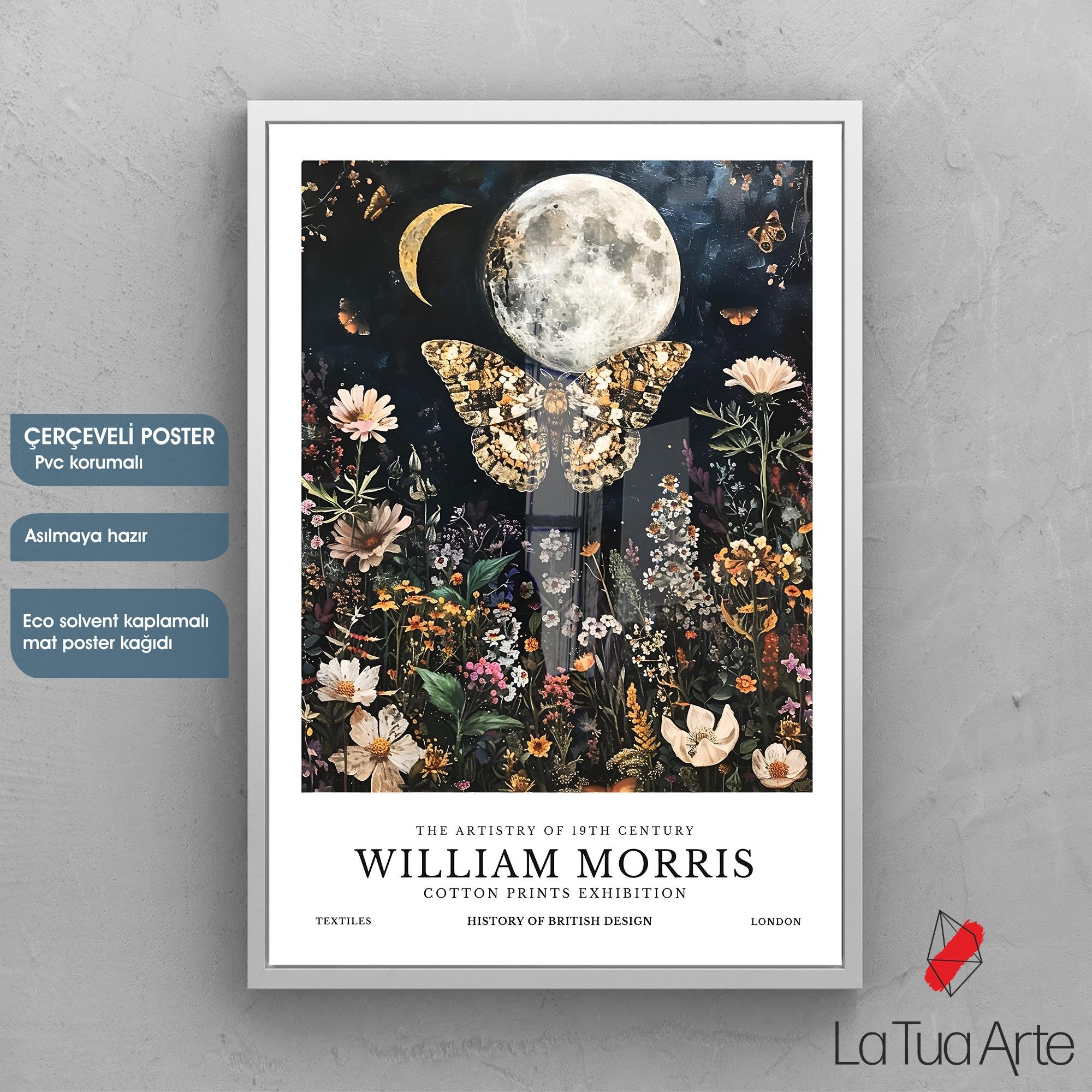 WILLIAM MORRIS-DOLUNAYDA KELEBEK