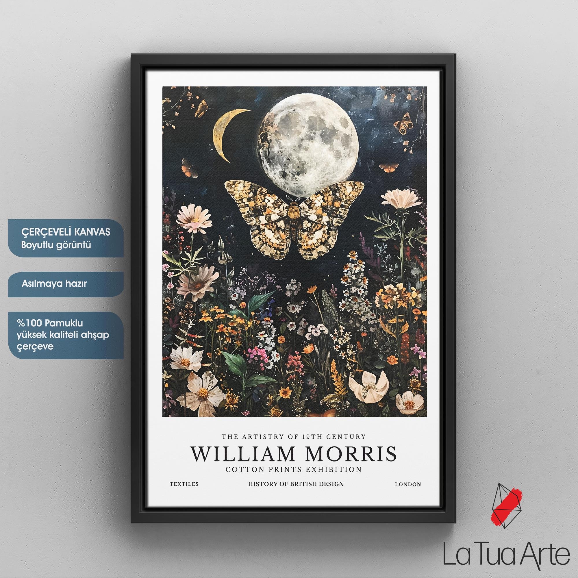 WILLIAM MORRIS-DOLUNAYDA KELEBEK