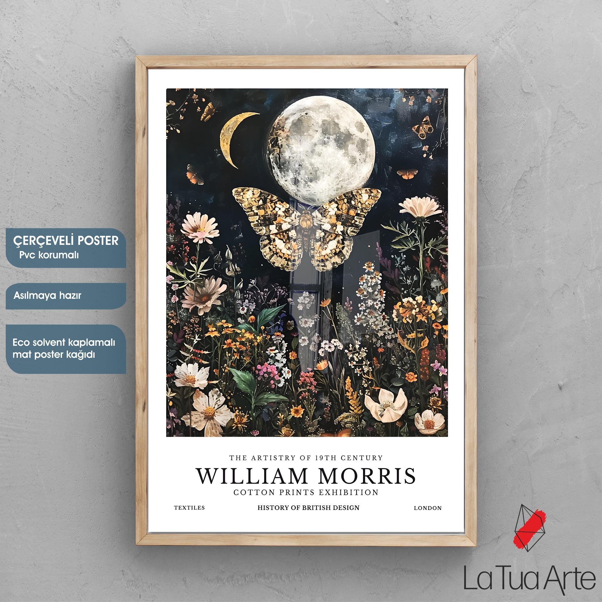 WILLIAM MORRIS-DOLUNAYDA KELEBEK
