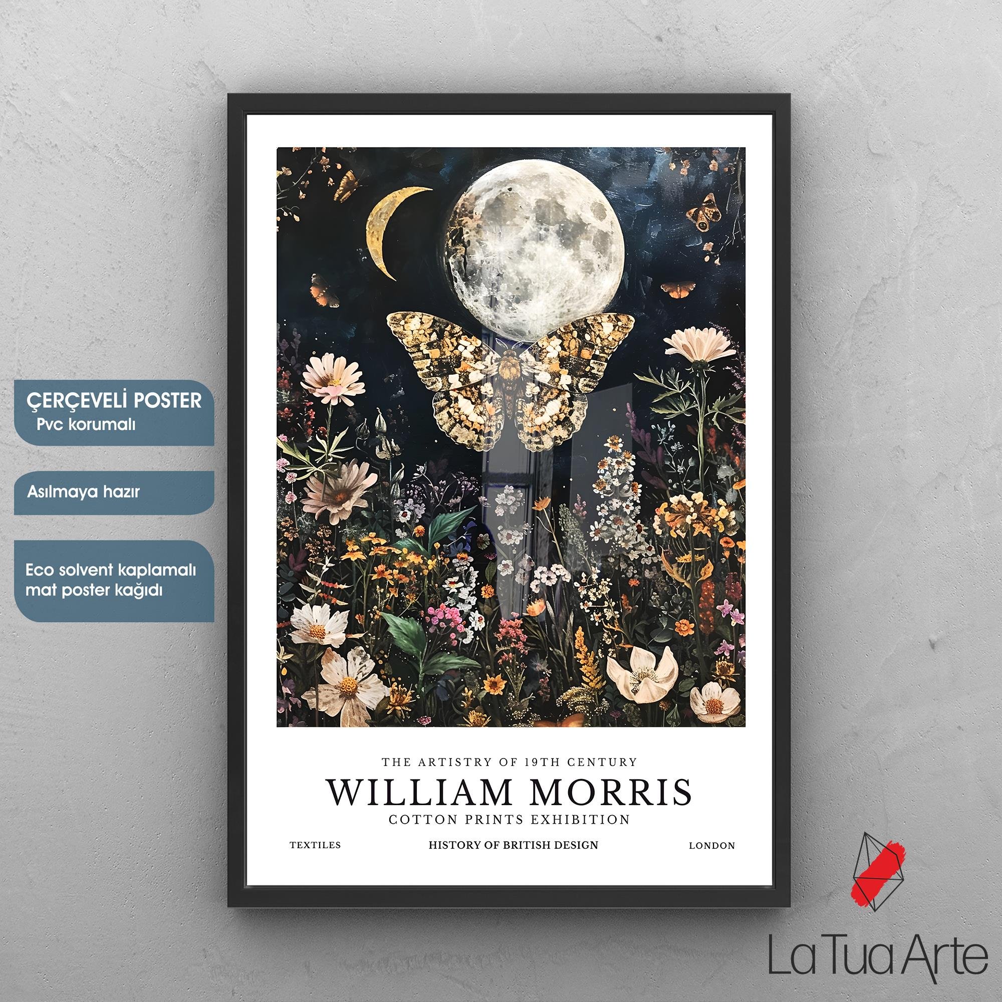 WILLIAM MORRIS-DOLUNAYDA KELEBEK