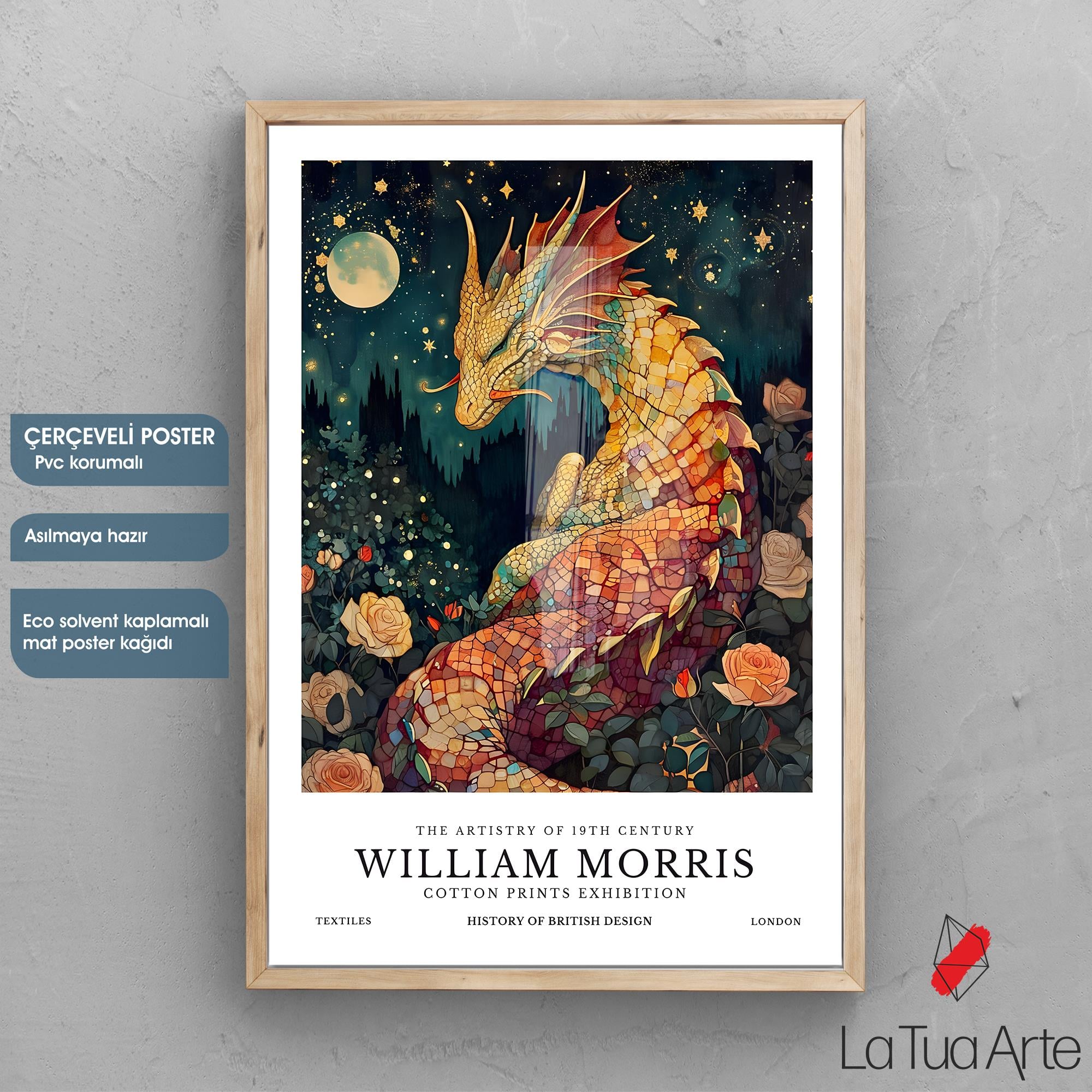 WILLIAM MORRIS-EJDERHA