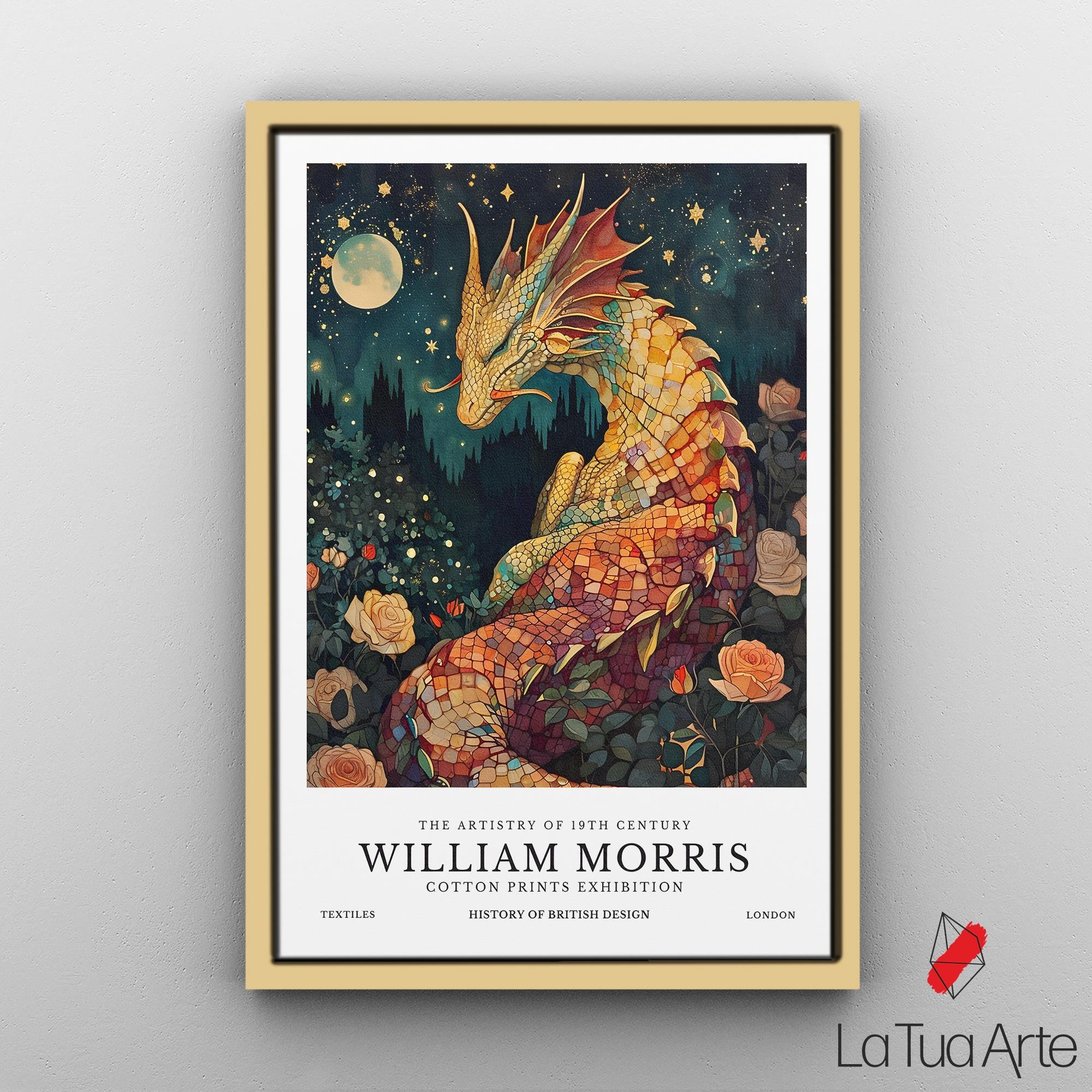 WILLIAM MORRIS-EJDERHA