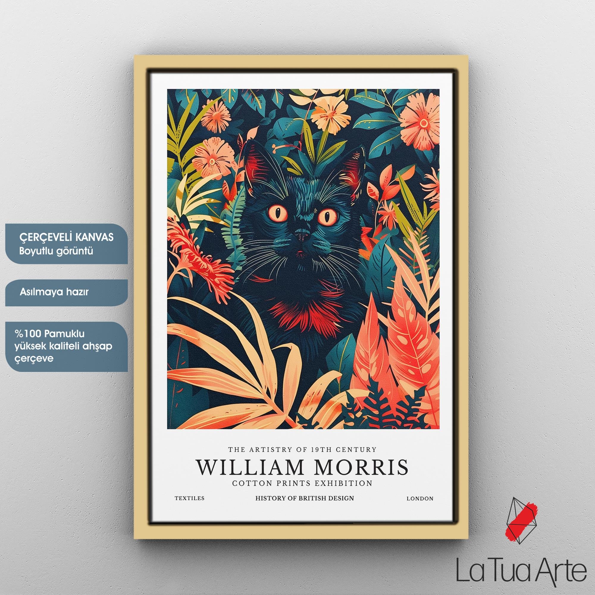 WILLIAM MORRIS KEDİ