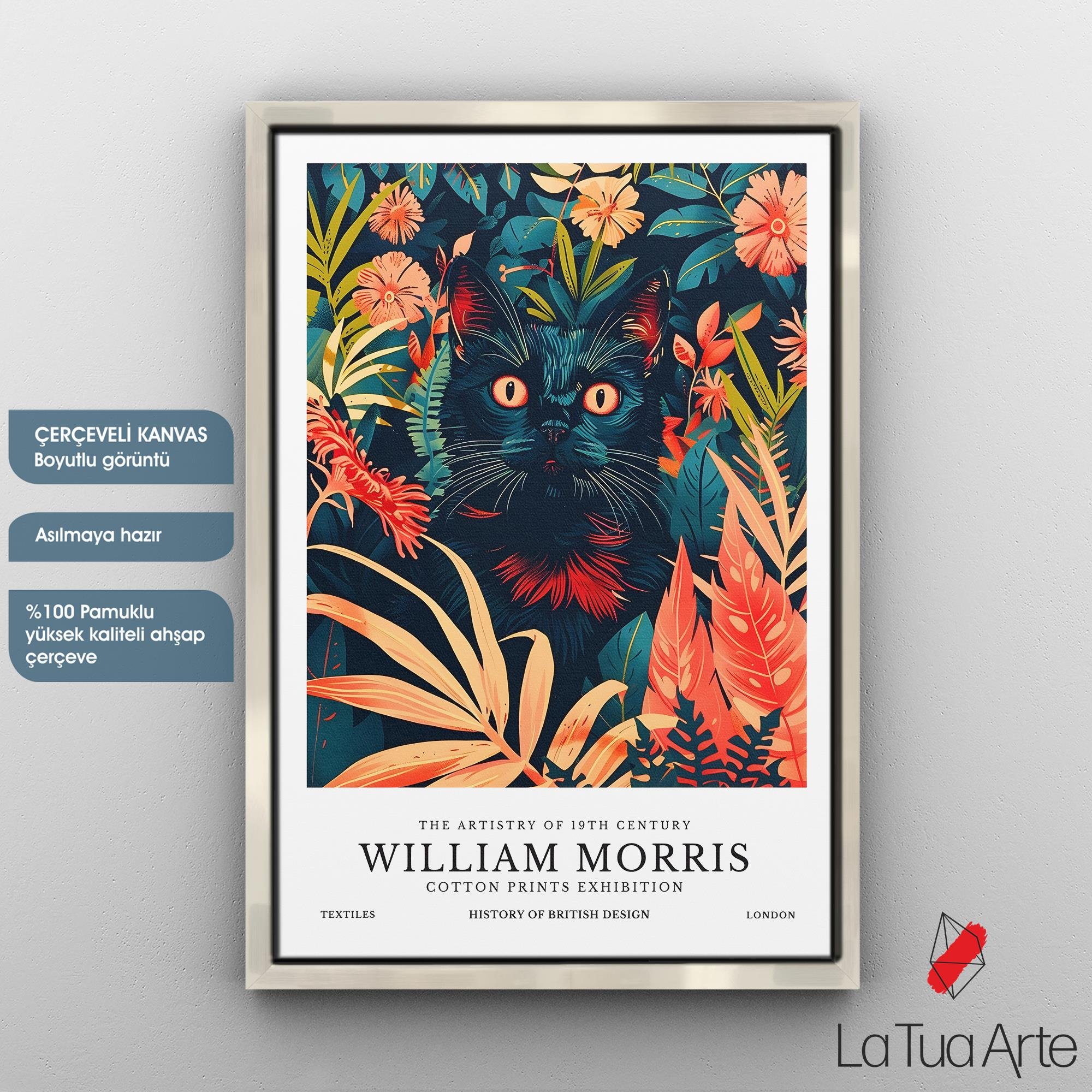 WILLIAM MORRIS KEDİ