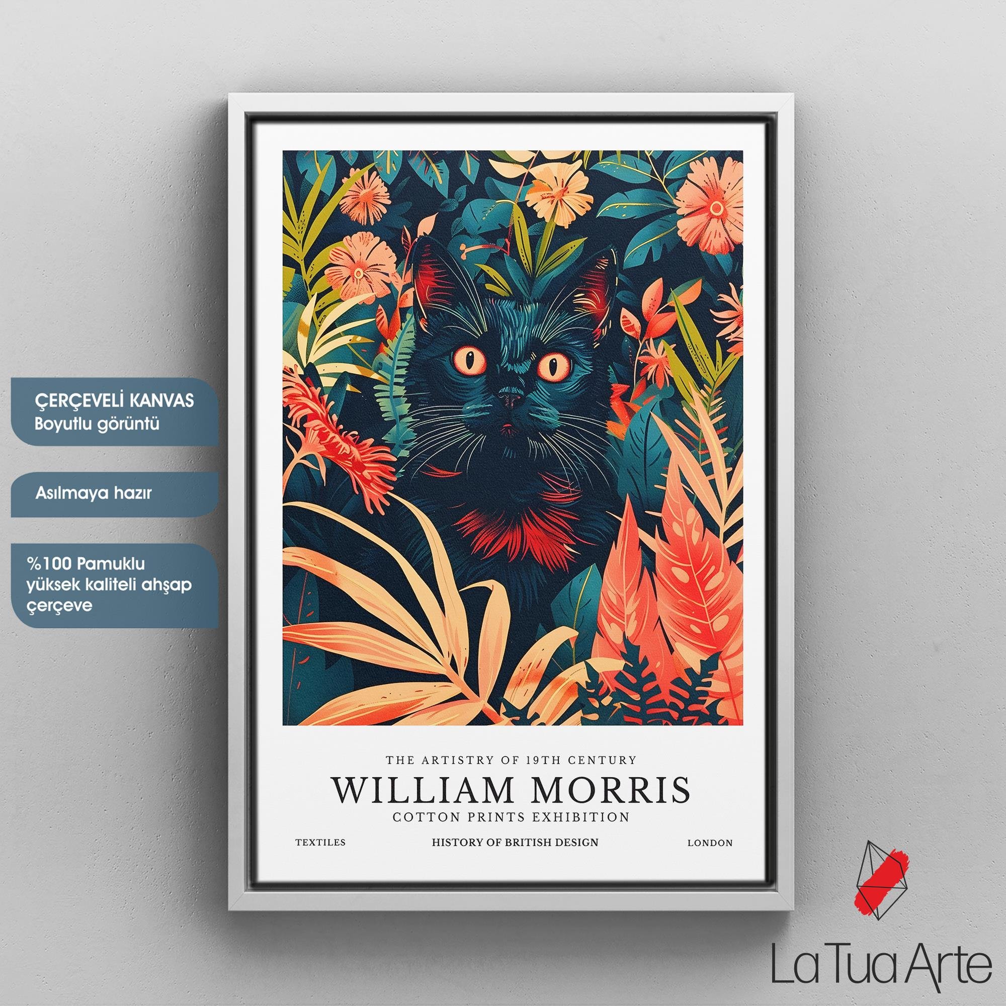WILLIAM MORRIS KEDİ