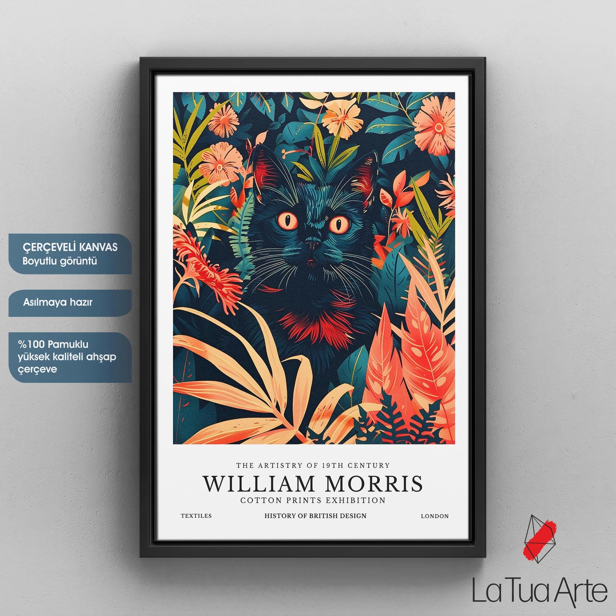 WILLIAM MORRIS KEDİ
