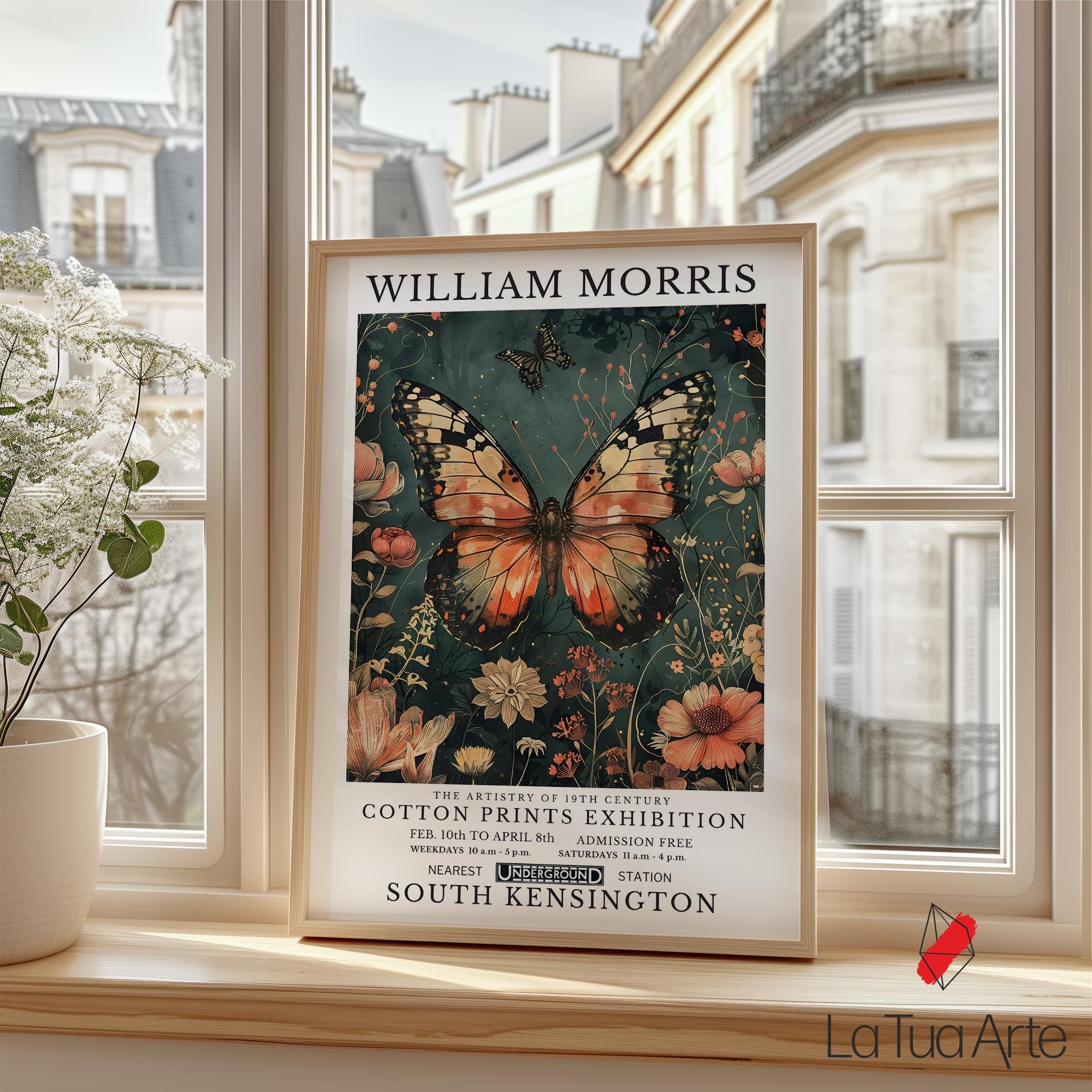 WILLIAM MORRIS-KELEBEK