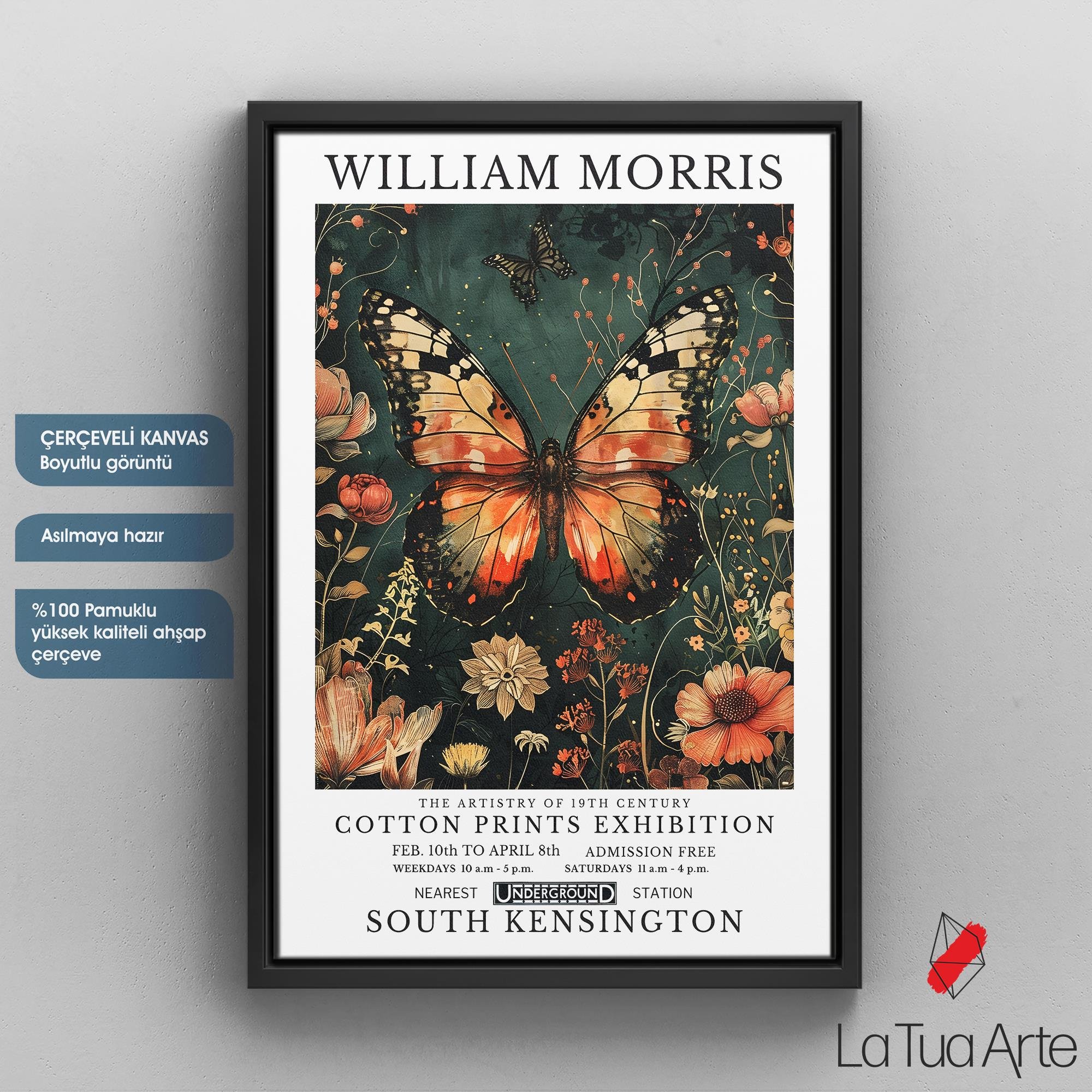 WILLIAM MORRIS-KELEBEK