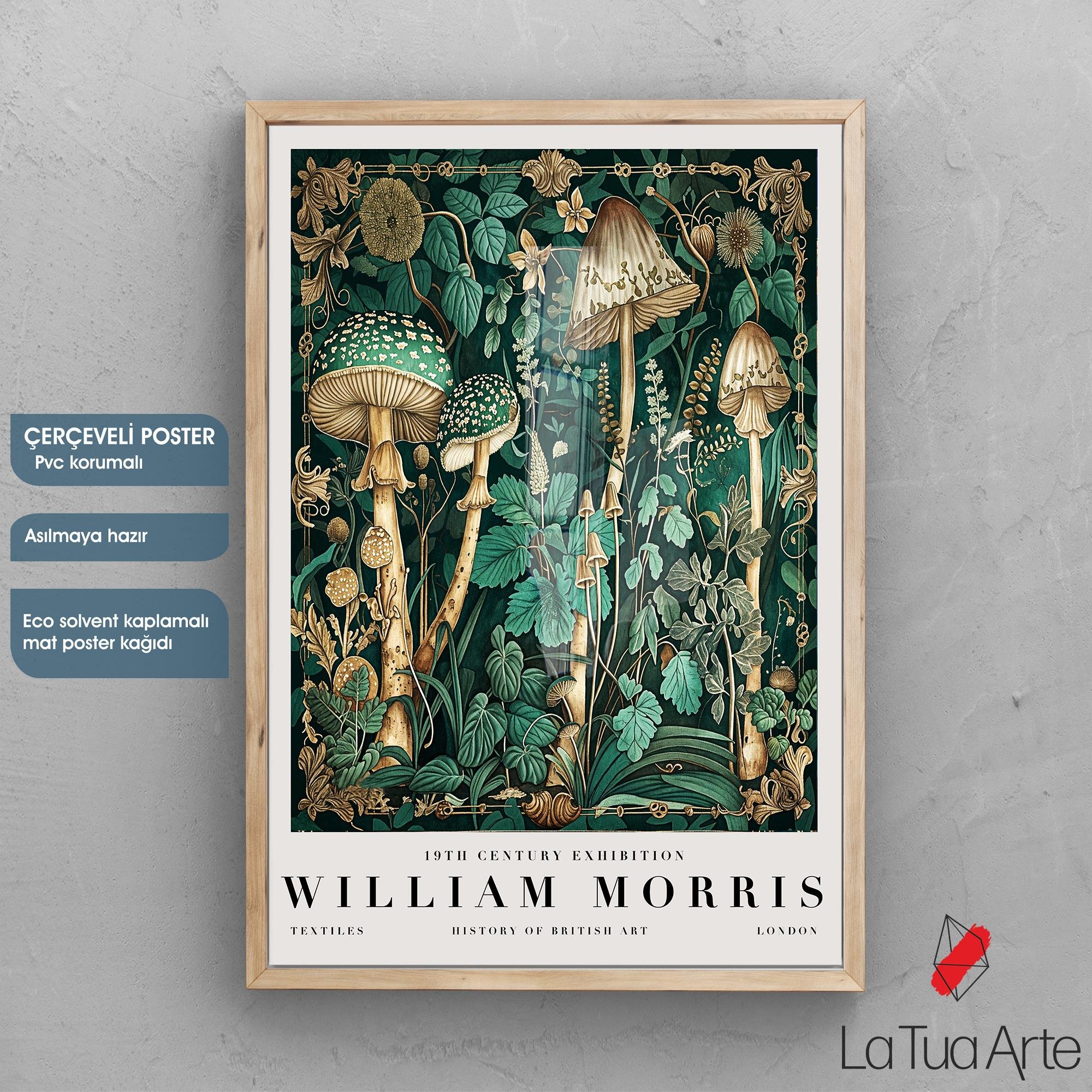 WILLIAM MORRIS-MANTARLAR