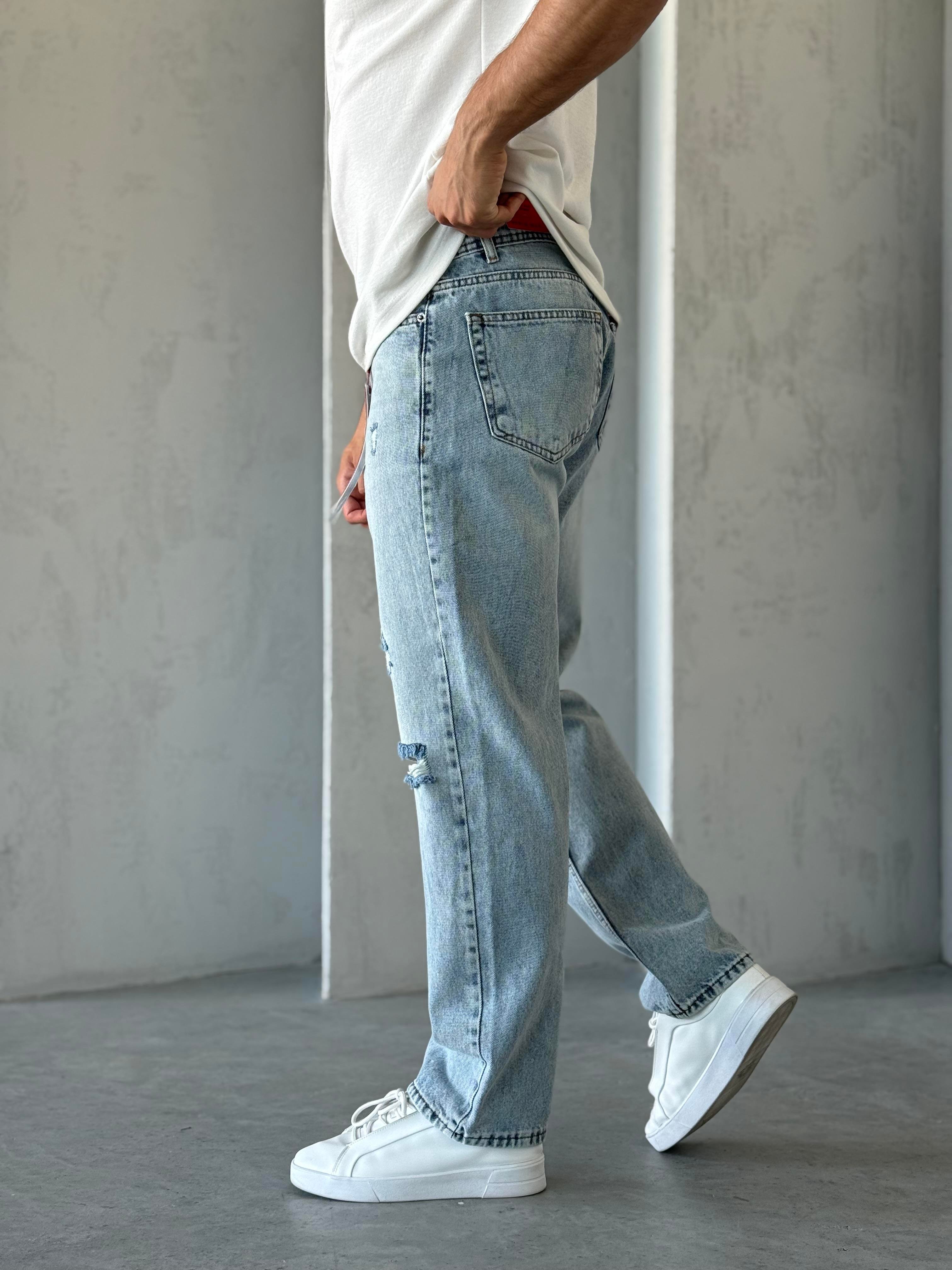 BAGGY BUZ MAVİ