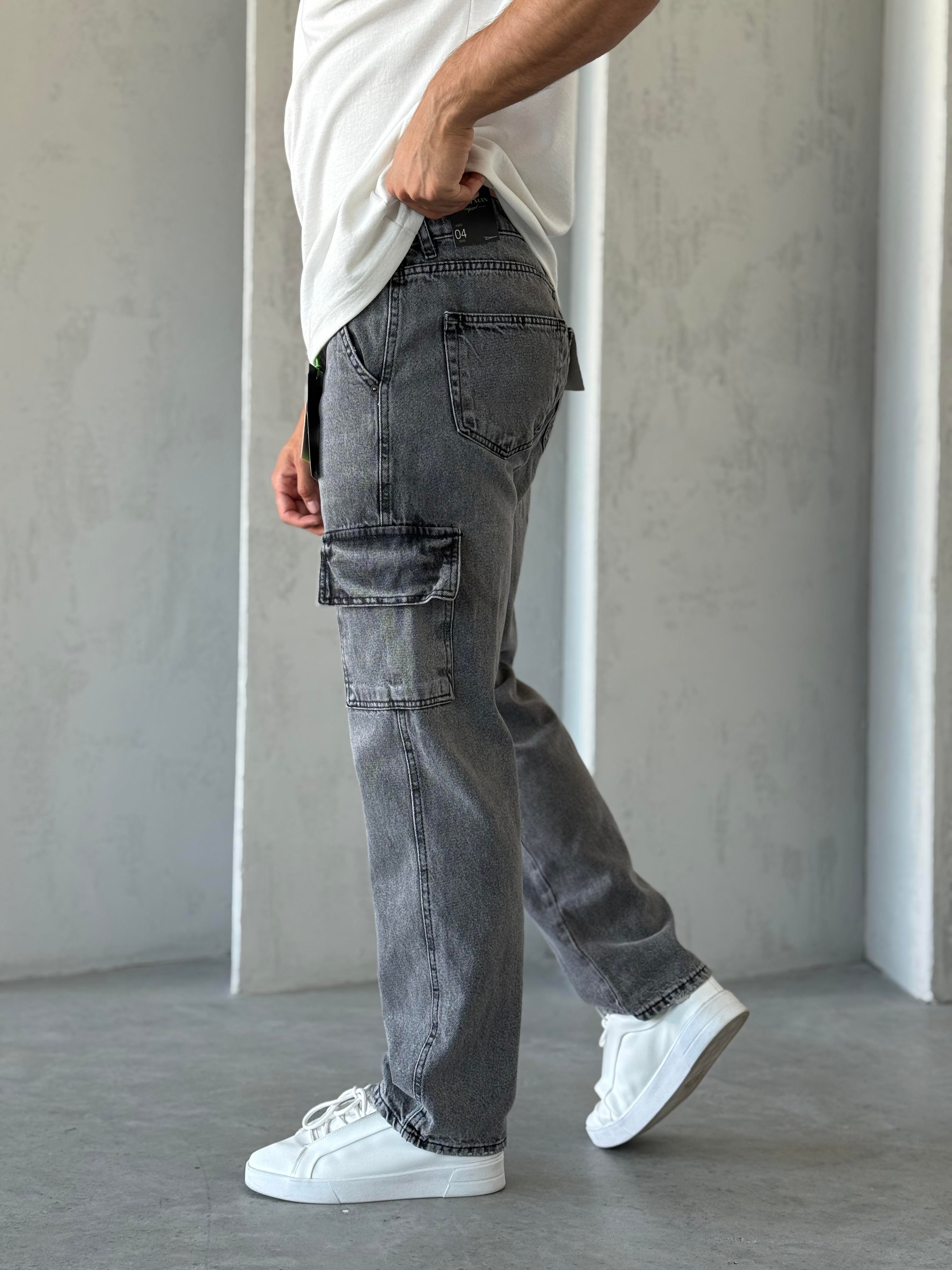 BAGGY FÜME KARGO CEPLİ