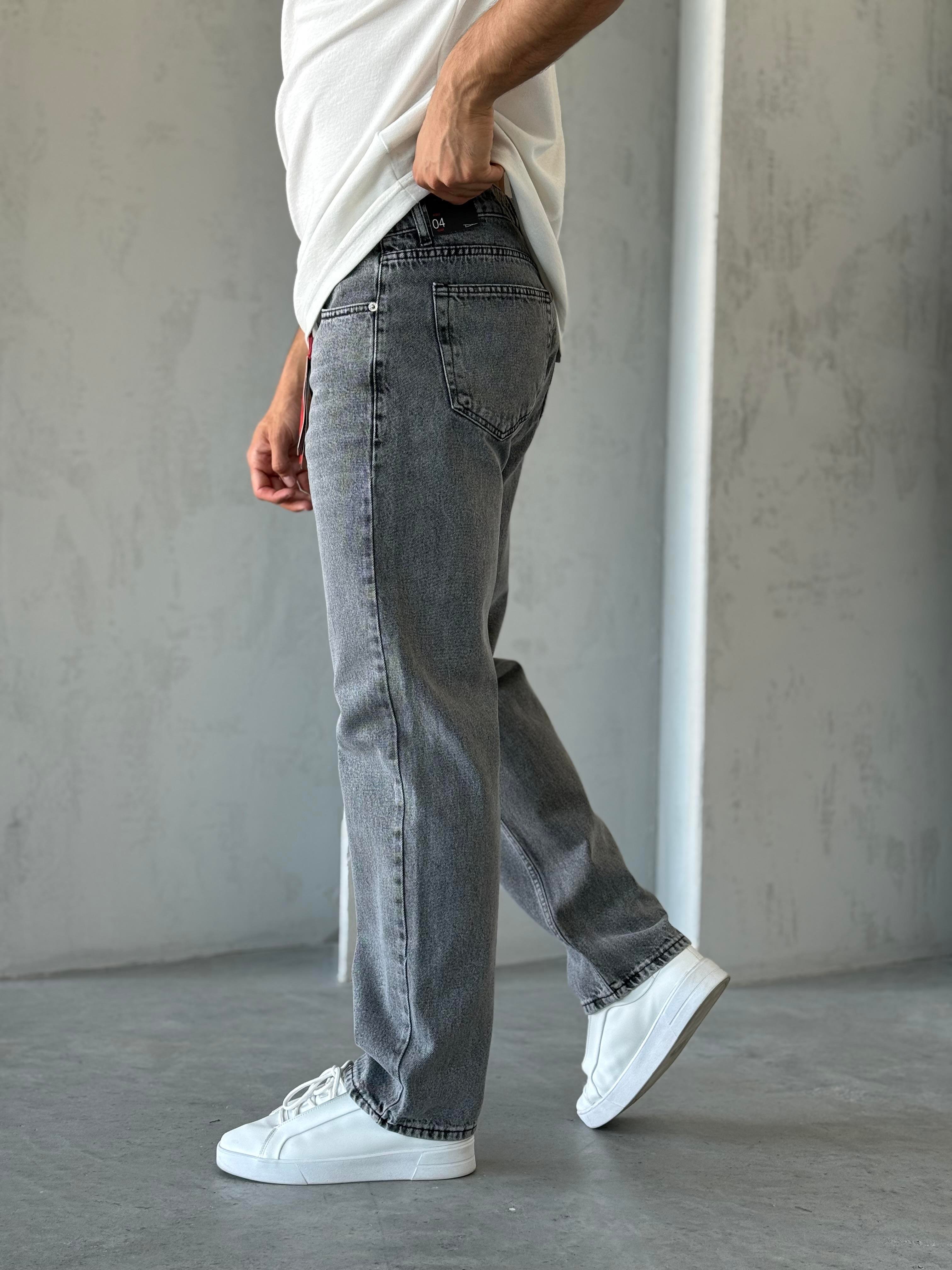 BAGGY GRİ DÜZ