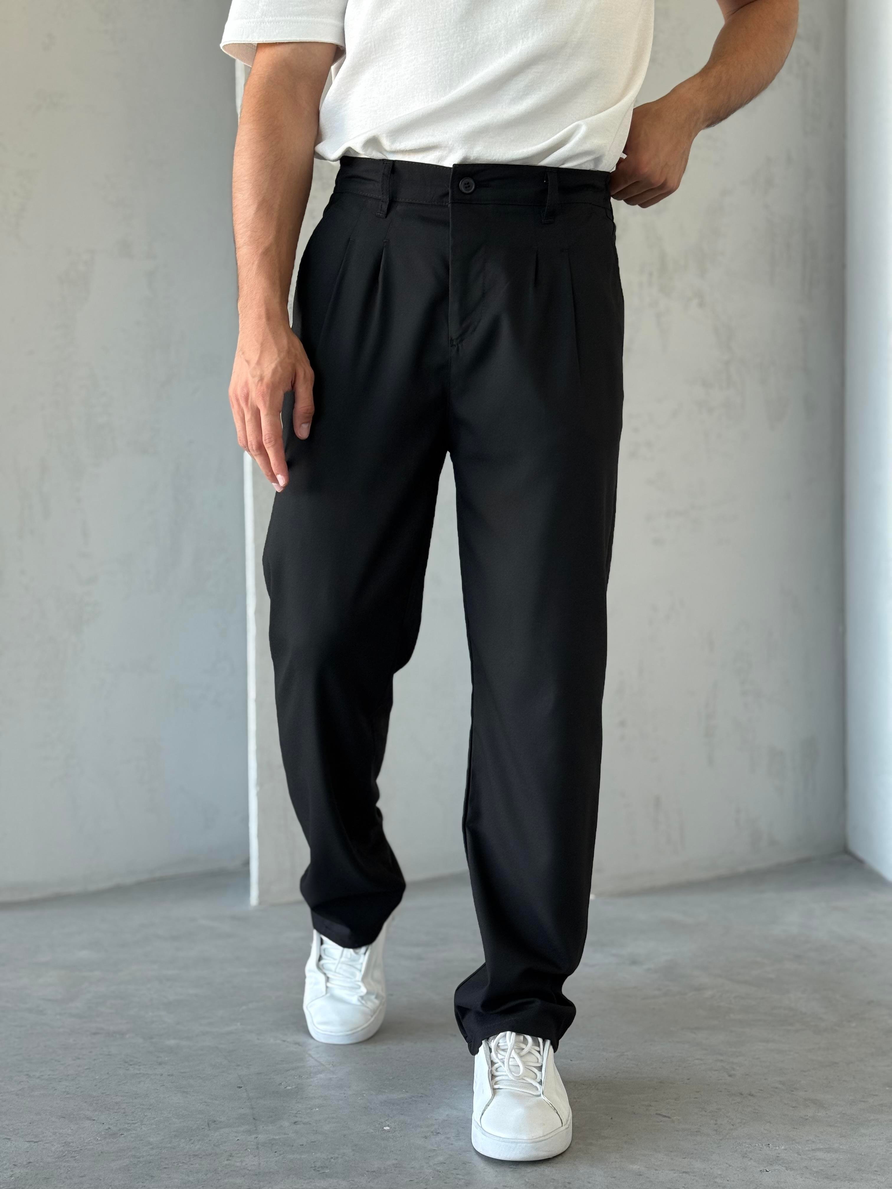 BAGGY SİYAH KUMAŞ
