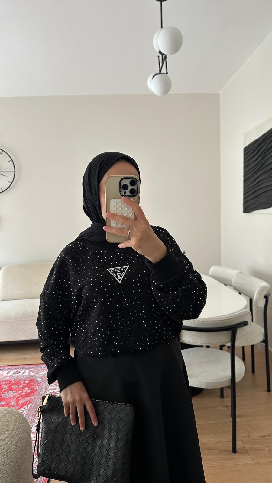 GUESS QATREMS SİYAH