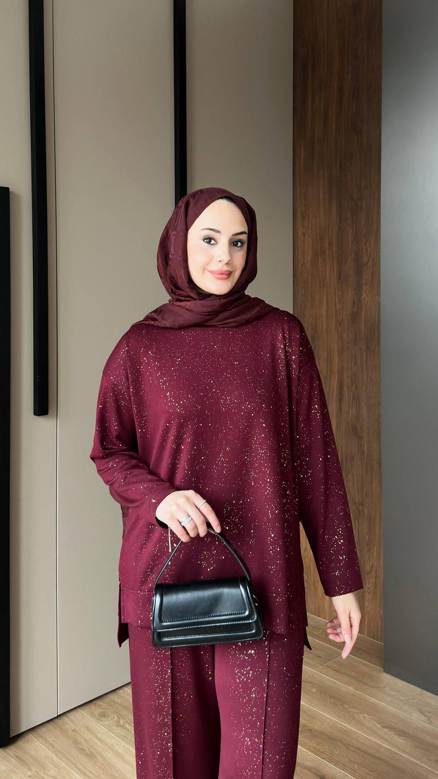 SİMLİ ALARA BORDO TAKIM
