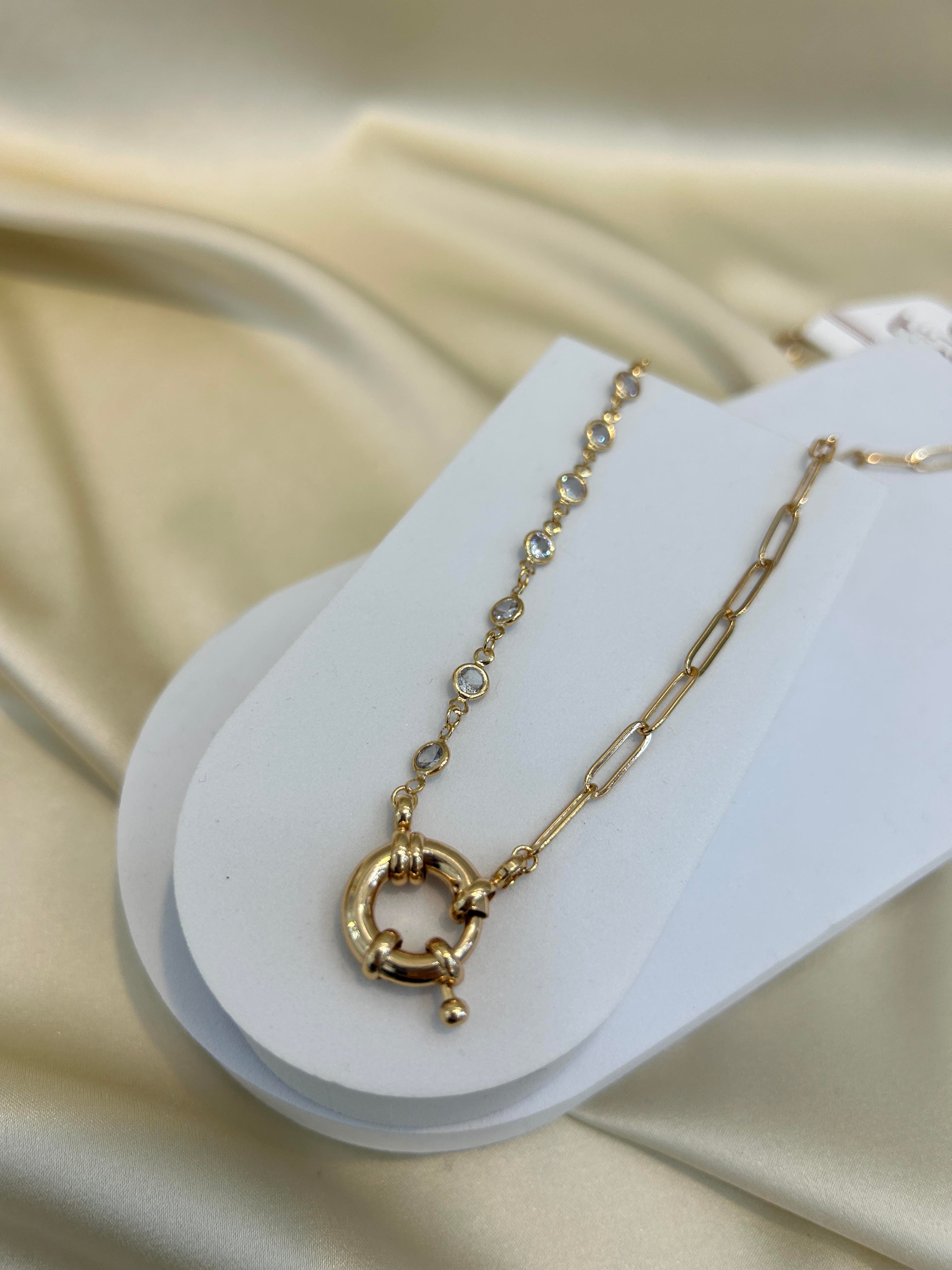Rose Gold Denizci Kolye