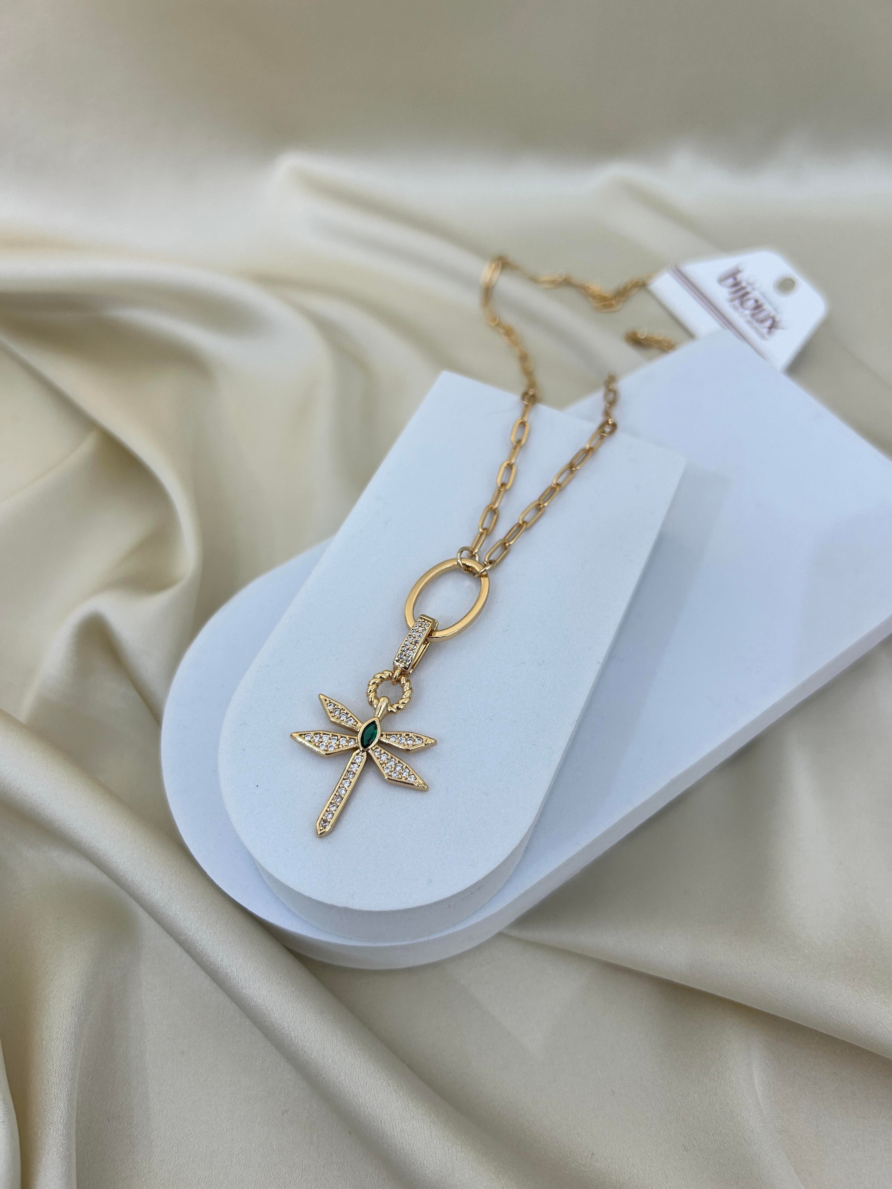 Rose Gold Taş Detaylı Süleymancık Kolye