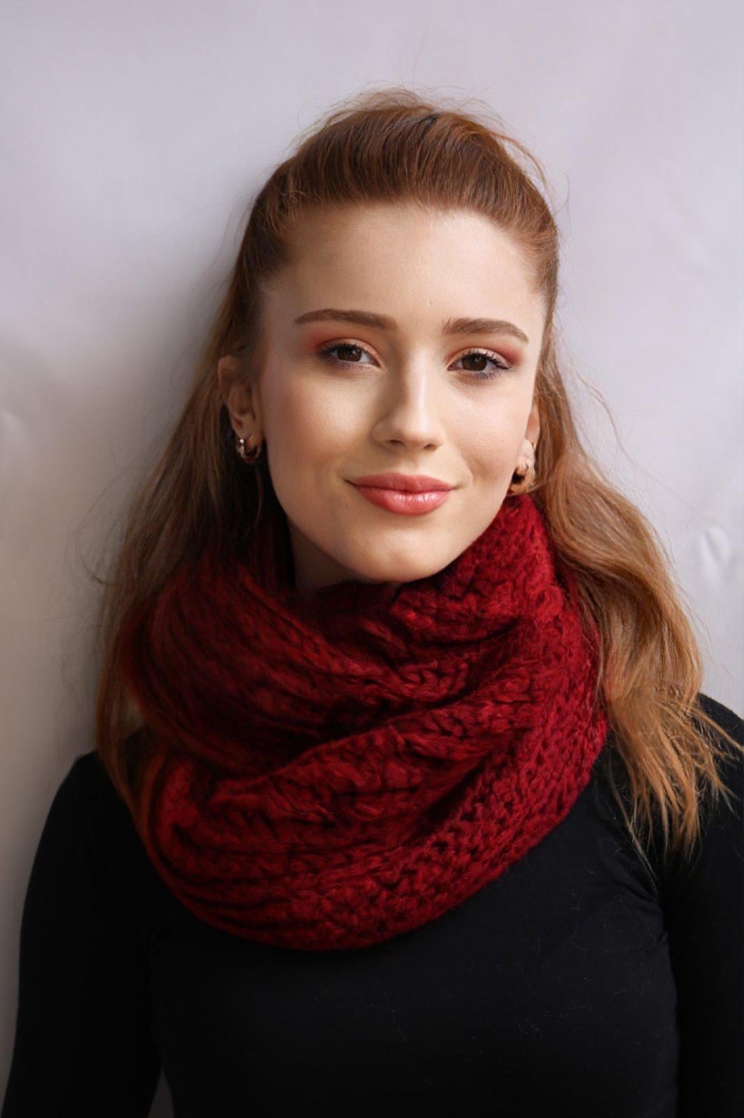 Triko Bordo Boyunluk