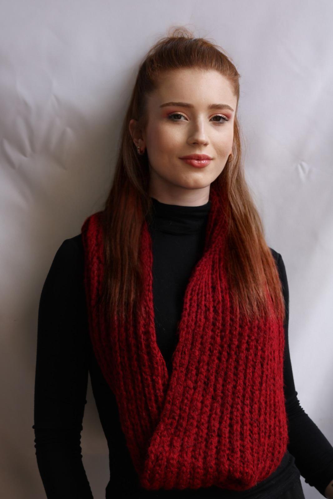 Triko Bordo Boyunluk