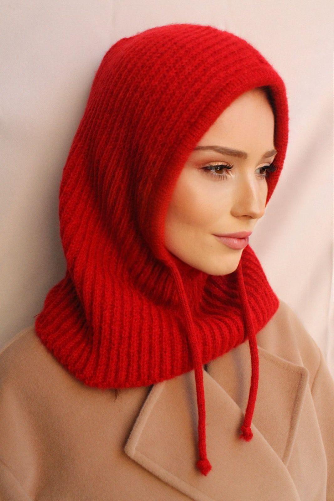 Triko Kırmızı Balaklava
