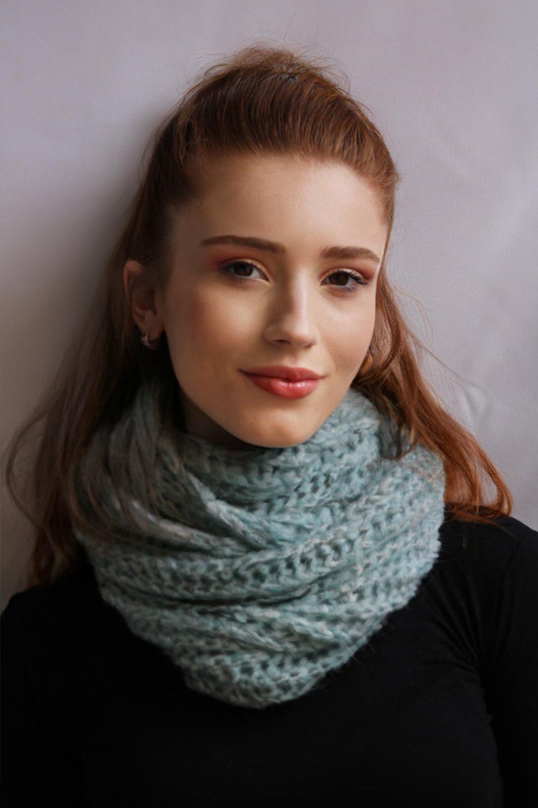 Triko Mavi  Boyunluk