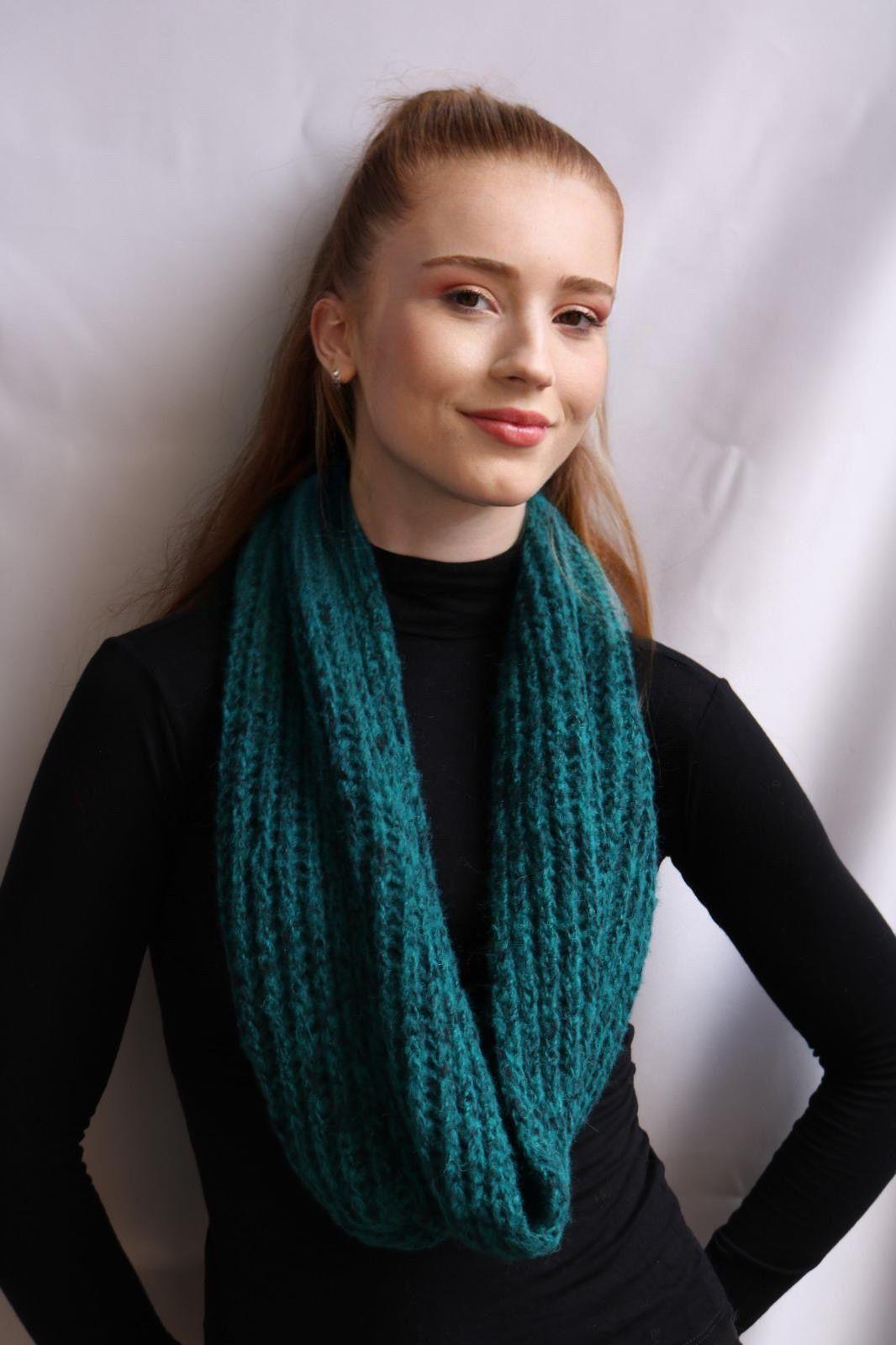 Triko Yeşil Boyunluk