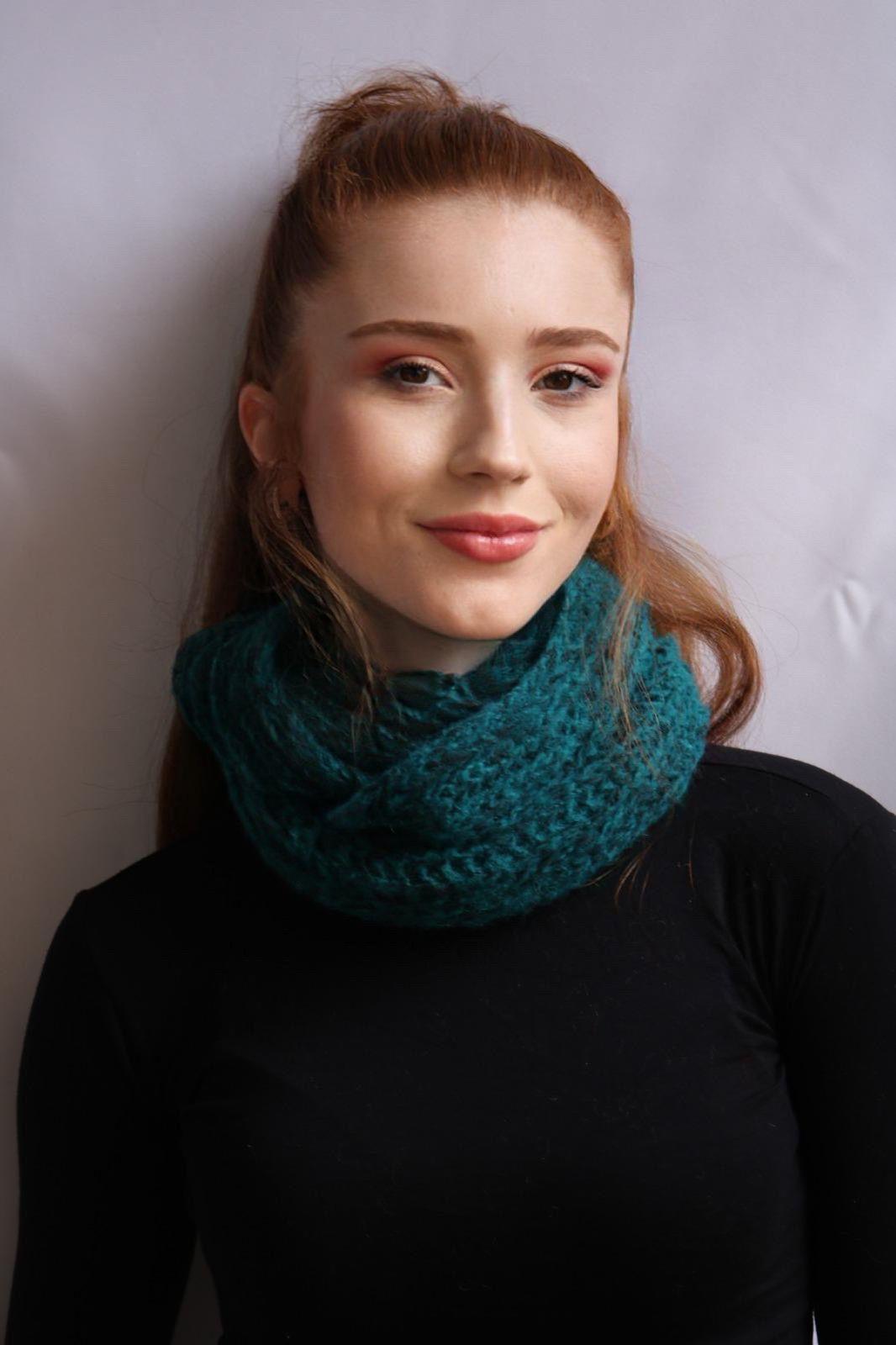 Triko Yeşil Boyunluk