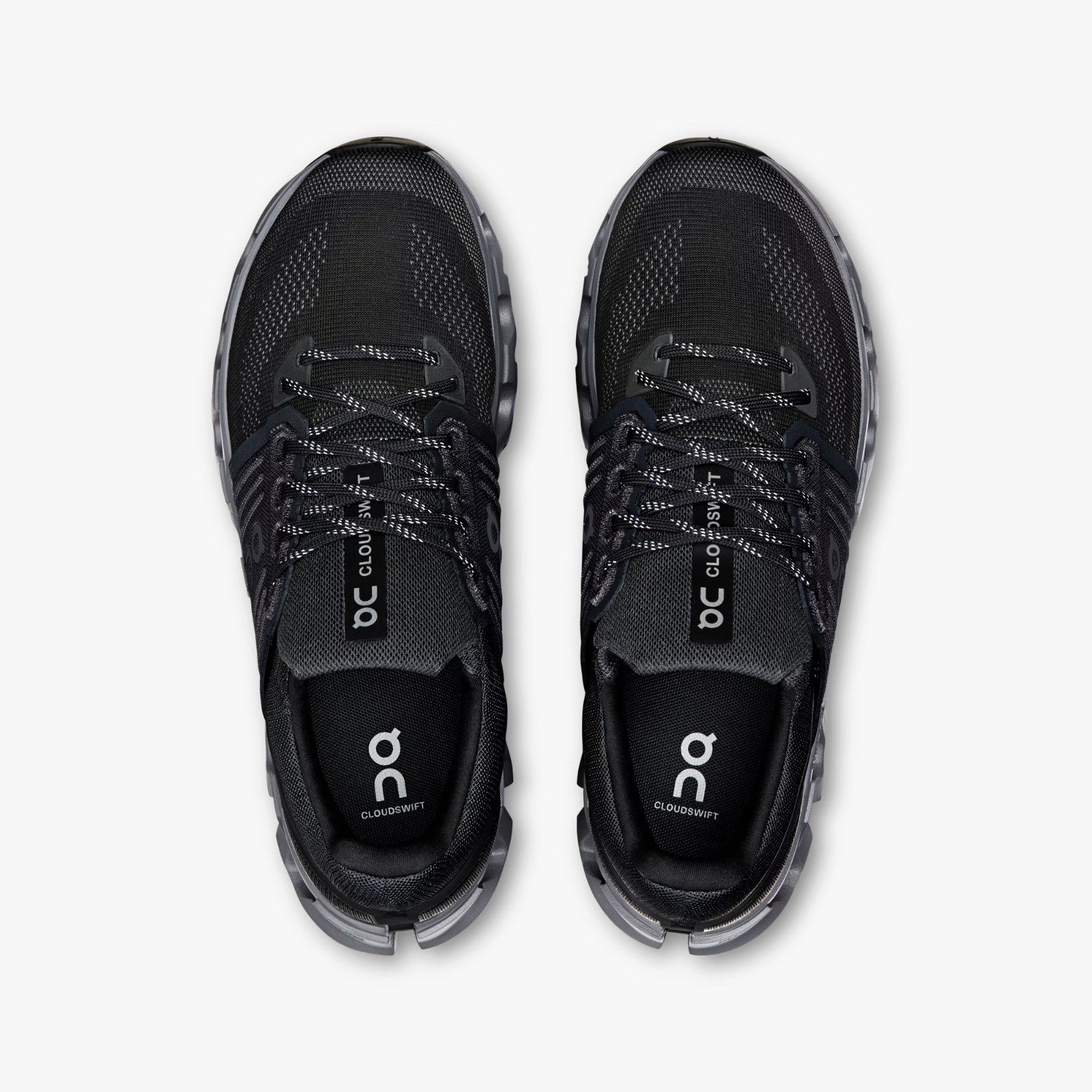 ON - CLOUDSWIFT 4 AD M BLACK / ROCK 