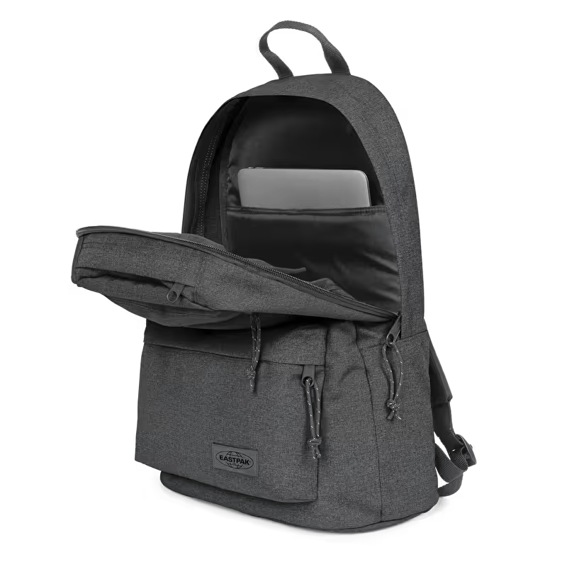 PADDED DBL BLACK DENIM