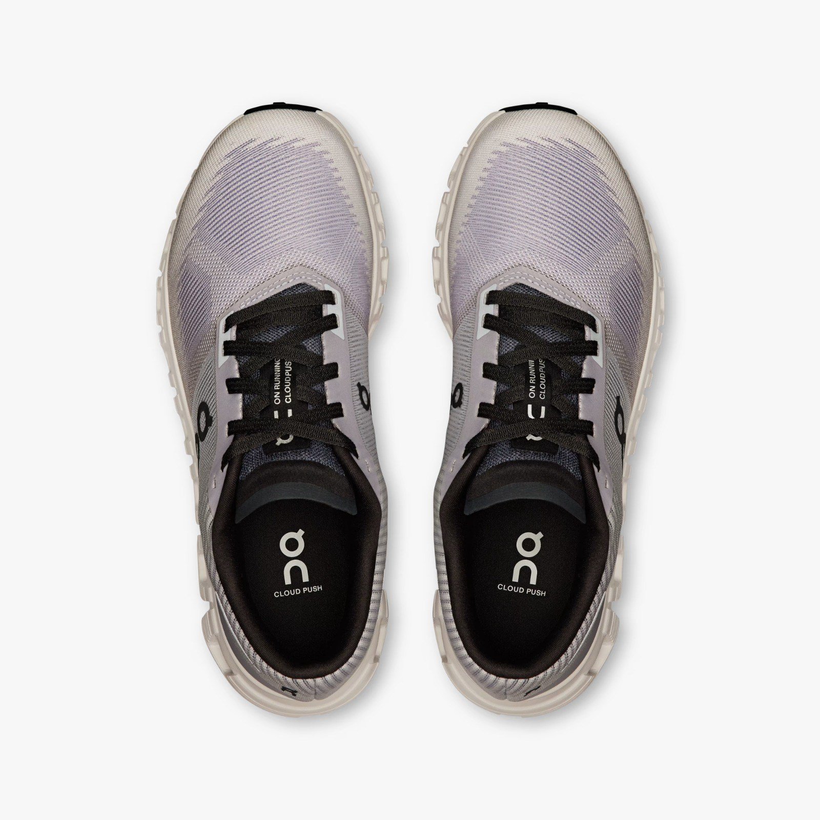 SNEAKERS CLOUD 6 PUSH W LILAC ET BLACK