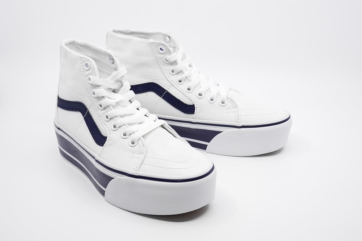 UA SK8-Hi Tapered Stackform  Lacivert/Beyaz Unisex VN0A5JMKNWD1