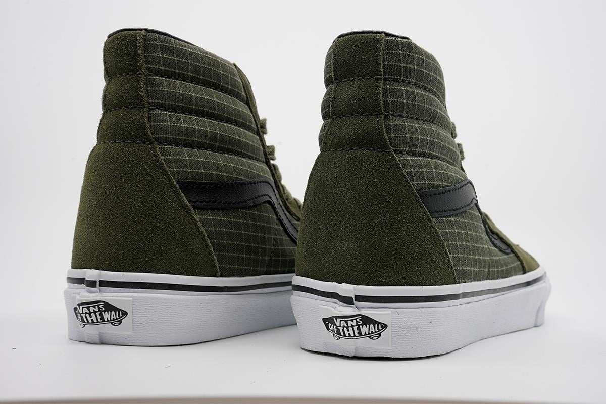 UA SK8-Hi  Yeşil/Beyaz Unisex VN0007NS0FI1