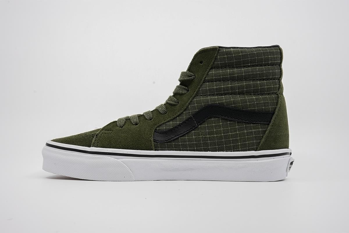 UA SK8-Hi  Yeşil/Beyaz Unisex VN0007NS0FI1