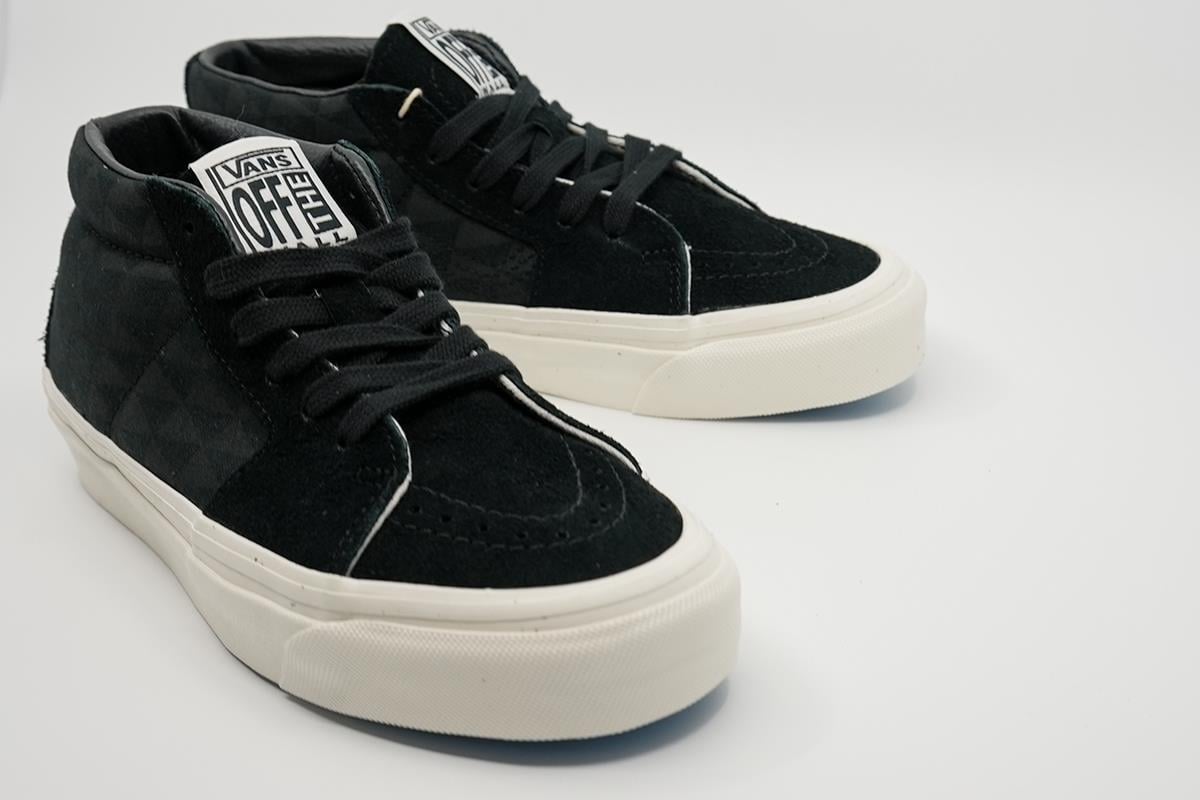 UA SK8-Mid 83 DX  Siyah/Beyaz Unisex VN0A5JMFC381