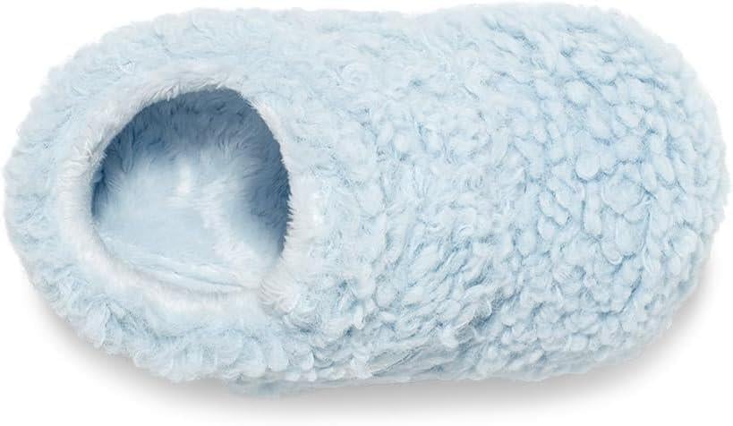 UGG Bixbee – Gökyüzü Mavi Kıvırcık Sentetik Kürk Bebek Botu