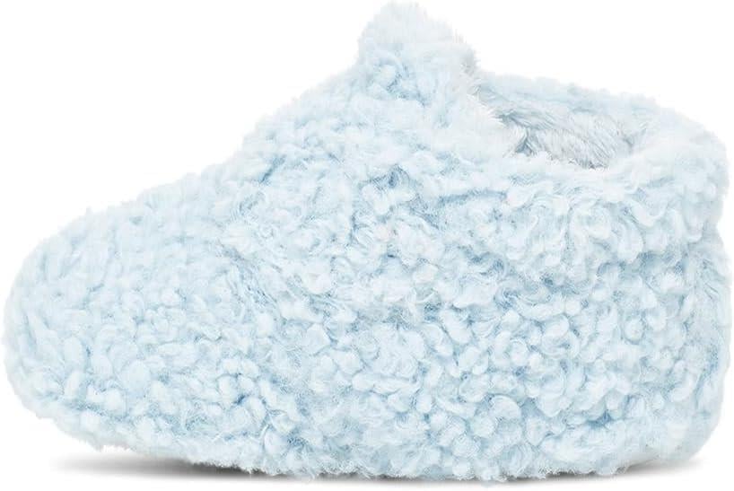 UGG Bixbee – Gökyüzü Mavi Kıvırcık Sentetik Kürk Bebek Botu