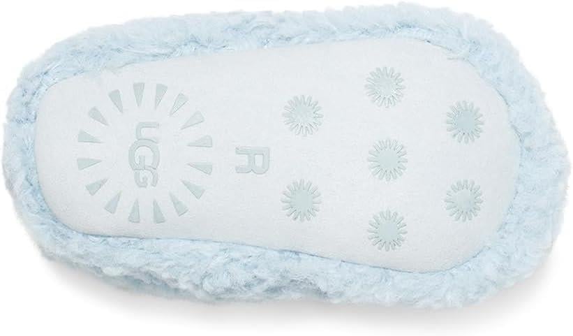 UGG Bixbee – Gökyüzü Mavi Kıvırcık Sentetik Kürk Bebek Botu