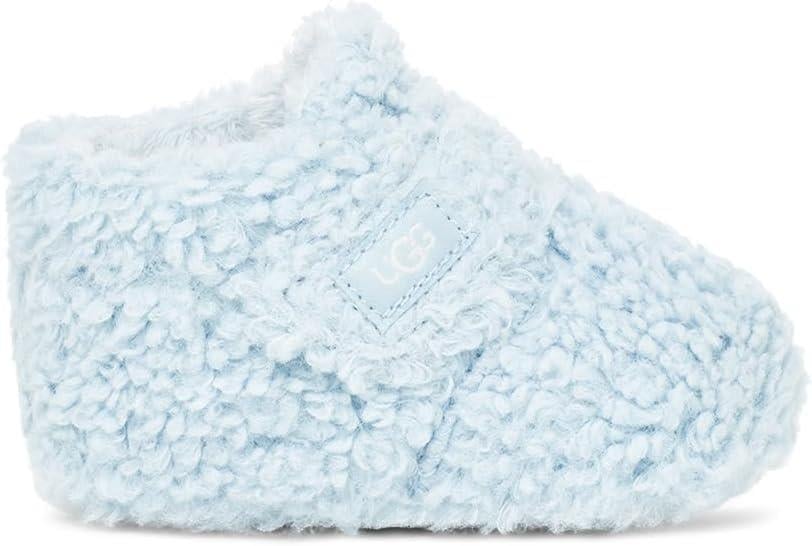 UGG Bixbee – Gökyüzü Mavi Kıvırcık Sentetik Kürk Bebek Botu
