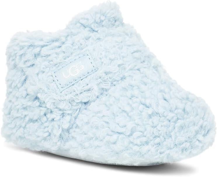 UGG Bixbee – Gökyüzü Mavi Kıvırcık Sentetik Kürk Bebek Botu