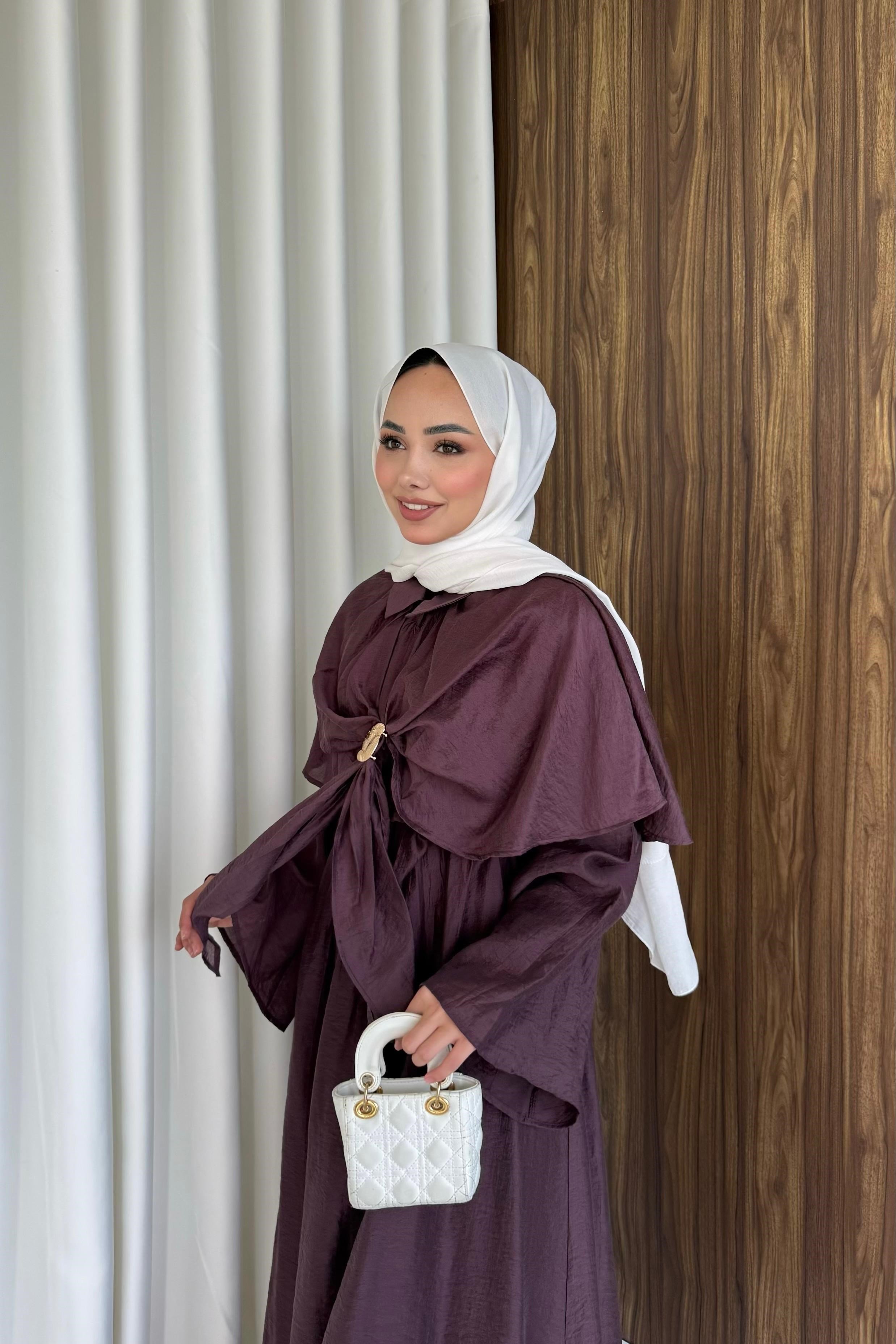 Afra elbise mürdüm